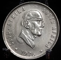 Dél-Afrika 5 cent, 1976 Jacobus Johannes Fouché Elnökségének vége B09E2