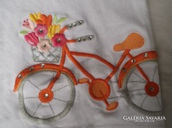 RUHA - ALKUKÉPES - GYMBOREE - pamut - hímzett - strasszos - váll 28 cm - hossz 50 cm