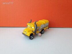 Disney Verdák szereplő Villám barátja Miss Fritter Miss Repesz iskolabusz Crazy 8 !! 21cm