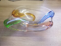 Frantisek Zemek "Rhapsody" üvegtál.  26 x 16 cm.