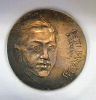 Pesti Barnabás bronz emlékérem