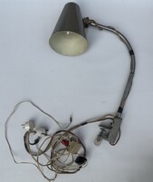 Retro ipari munkaasztal lámpa 2. (nagyon jó állapotban!)