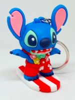 Stitch szilikon kulcstartó 4 féle változatban - 2