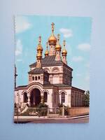 Képeslap (57) - Svájc - Genf - Orosz ortodox templom 1960-as évek