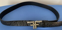 Bőr öv 115 cm