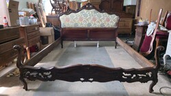 160 cm franciaágy barokk