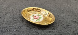 Zsolnay porcelán Bereznay W. Vilma használt fogvájó tartó
