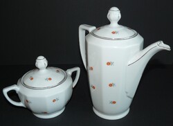Tea,kávé kiöntő és cukortartó