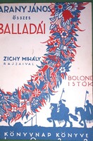 1932.Arany János:Arany János összes balladái/Bolond Istók ZICHY MIHÁLY rajz képek szerint FRANKLIN