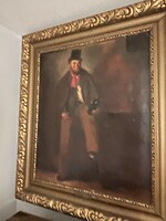 Szüle Péter bohém borosüveggel