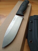 Vadászkés, túra kés, D2 acél, micarta markolat, kydex tok
