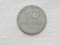 Pénzérme 011 - Magyar Népköztársaság 10 Fillér BP. 1957 alumínium