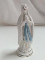 Szűz Mária porcelán figura, nipp - 10 cm