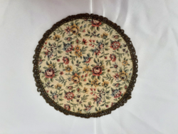 Régi gépi gobelin terítő.24 cm