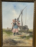 Cserépy Árpád A gémeskútnál