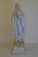 Lourdes-i Madonna, kézzel festett porcelán szobor A292