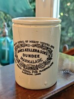 James Keillers&Sons skót narancslekváros fajansz tároló