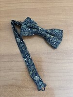 ÚJ! Nagyon szép csokornyakkendő William Morris stílusában, 60% silk