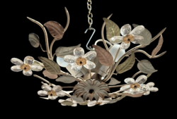 Vintage florentin Hollywood Regency mennyezeti lámpa.  Alkudható.