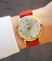 Vostok vintage, mechanikus öltönyóra az 1970-es évekből - Ttiktakwatch szervizkártyával, garanciával