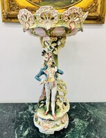 Nemes Úr Fajansz Asztalközép