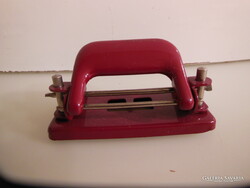 IRATLYUKASZTÓ - ALKUKÉPES - FÉM -  RETRO - LYUKTÁVOLSÁG - 8 cm  - NÉMET   - HIBÁTLAN