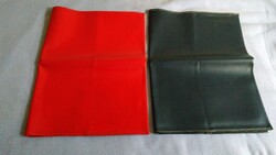 2 db A3-as minőségi műbőr könyvborító nagyméretű szép állapotban