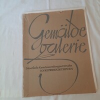 Drezdai Állami Művészeti Gyűjtemény 10 reprodukció   1965.
