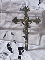 Régi , fém kereszt medál  665.