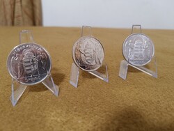 1930, 1939, 1943-as Horthy 5 pengők, gyönyörű állapotban!