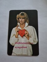 ÁLLAMI BIZTOSÍTÓ 1981. évi kártyanaptár Életbiztosítás = Nyugalom