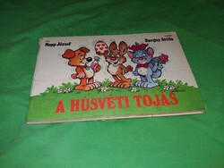 1991.Nepp - Dargay : Húsvéti tojás képes LEPORELLO mese könyv a képek szerint Polygon Kiadó