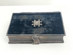 Ezüst Württembergi protestáns imakönyv Biblia egyházi vallási