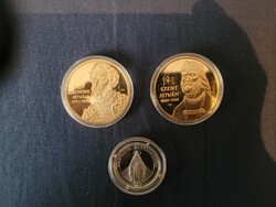 3db emlékérme egyben