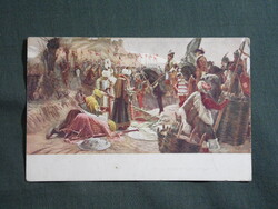 Képeslap,Nógrád visszafoglalása,Anya és csecsemő védő kiadás,1918-