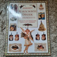 Kiszedhető karácsonyi díszek képeskönyve  - retro