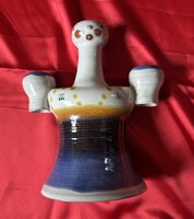 Modern iparművész gyertyatartó