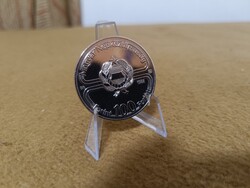 100 forint, labdarúgó világbajnokság 1982-es emlékérme, gyönyörű állapotban!