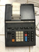 Régi, Retro Triumph pénztárgép, asztali elektromos számológép