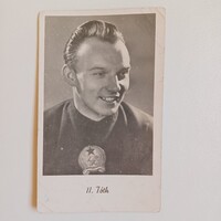 Képeslap, fotó- ll. TÓTH - Aranycsapat, magyar labdarúgó válogatott, labdarúgás, foci