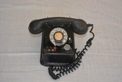 Antik tárcsás telefon vezetékes távbeszélő CB24 Ericsson