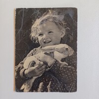 Képeslap- Kislány, gyermek
