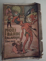 KÖNYV- ALKUKÉPES - 1942 - AMBRUS ZOLTÁN - MOZI BANDI KALANDJAI - 22 x 15 cm