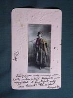 Postcard, Sári Fedák actress, János vitéz, Strelisky edition Bp. 1905