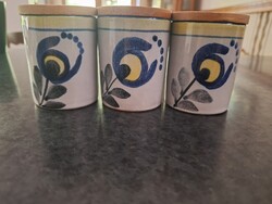 Kerámia füszertartók fa fedéllel