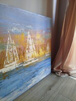 Vitorlások - 70x70cm