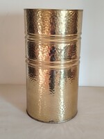 Modern réz esernyőtartó vagy váza kaspó ALKUDHATÓ