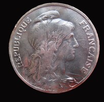 Francia 10 centimes 1914 (D8)