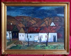 Szűcs János (1917 - 1995) : Vasárnap délután