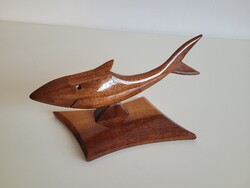 Retro fa hal mid century haldísz dekoráció
